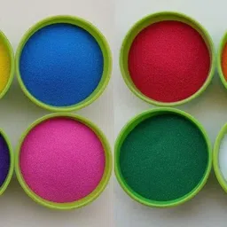 cpyfashion Pack of 10 Rangoli Powder image 1