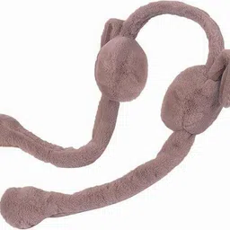 Cute Women's Winter Plush Earwarmer Bunny Earmuffs with Moving Jumping Rabbit Ear Muff-image-59