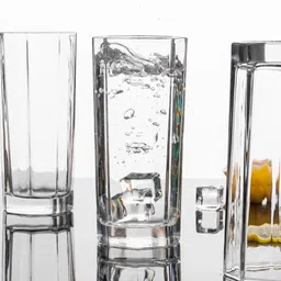 shiv (Pack of 6) Water/Juice Glass _10 Glass Set Water/Juice Glass image 4