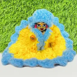 rajveer traders Size 6, Winter Woolen Dress for Laddu Gopal Ji, Random Colour, Pack of 4 Dress image 5