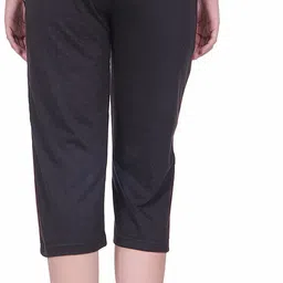 feelblue Solid Women Three Fourths image 3