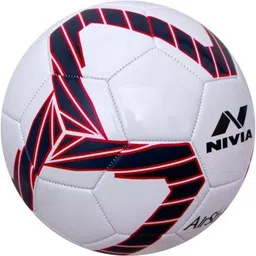nivia FOOTBALL_AIRSTRIKE_SZ-5 WHT Football - Size: 5 image 2