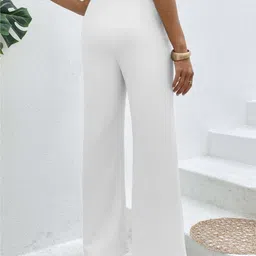 kronmenien Women Regular Fit Multicolor Lycra Blend Trousers image 2