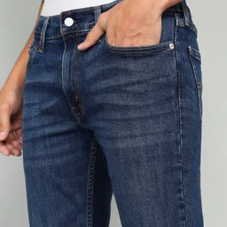 levi's 511 Men Slim Mid Rise Blue Jeans image 5