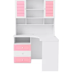 alex daisy French Collection Kids Study Table in Pink Finish image 4