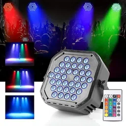 raghav trading RGB Stage Par Light 36 Led-DJ Light with Remote Control | UV 6in1 Color Shower Laser Light-picture-20