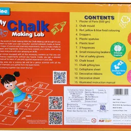 eksploe My Chalk Making Lab For Kids Science Experiment Kit Ages 8-14 image 4