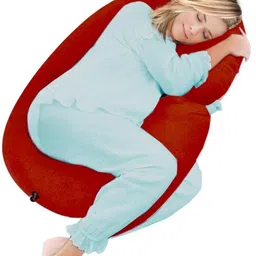 coozly Microfibre Pregnancy Pillow Pack of 1 Solid C Shape-picture-20