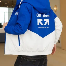 azy fabrics Men Colorblock Casual Jacket image 2