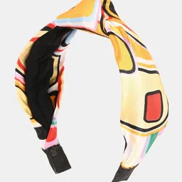 BuckleUp Printed Knot-Detail Hairband-picture-25