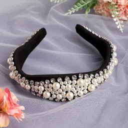 SOHI Embellished Fabric Hairband-picture-10