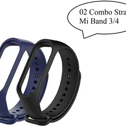 Jape Soft Silicon Replacement Strap for Mi Band 3 & 4 , Combo 02 straps Smart Band Strap-picture-10