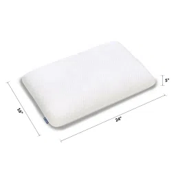 the sleep company Premium Hybrid SmartGRID & Foam 26 x 16 Inch Pillow image 2