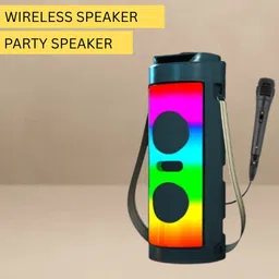 Clairbell Game (PORTABLE BLUETOOTH PARTY SPEAKER) With Mic & High Quality Bass SoundI468 40 W Bluetooth Party Speaker-picture-22