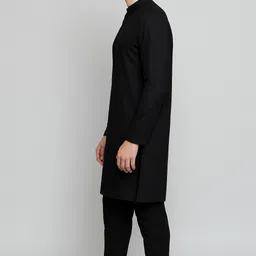 fab mafia Men Cotton Blend Kurta Pyjama Set image 3