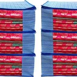 CHAMPARAN Arrow_ Blue 6 Cotton Laundry Bag-picture-13