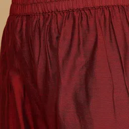 Varanga Floral Embroidered Straight Kurta With Trousers & Dupatta image 3