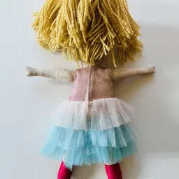 A Little Fable Girls Off White Soft Toys & Dolls image 2