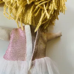 A Little Fable Girls Off White Soft Toys & Dolls image 3