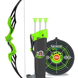 PLANET of Toys Bow and Arrow Set Includes 3 Suction Cup Arrows image 1