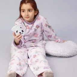 bubble berry Girls Printed Night suit-picture-20