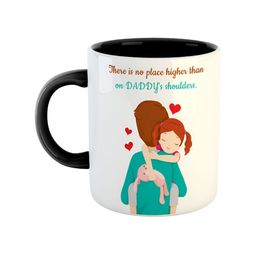 ARTBUG Black & White Text Or Slogans Printed Ceramic Glossy Mug 350ml-picture-15