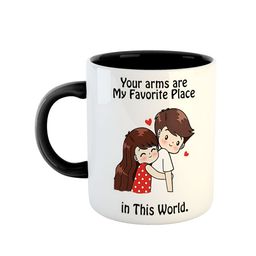 ARTBUG Black and White Printed Ceramic Glossy Mugs 350 ml-picture-19