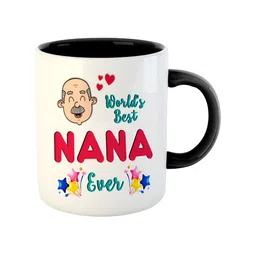 ARTBUG Black & White Printed Ceramic Glossy Mug 350 ml image 3