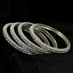 NMII Set Of 4 Zircon Studded Bangles image 1