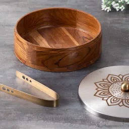 nestroots Allure Roti Box with tong - Grey image 3