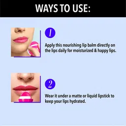 Blue Heaven Tinted Long Lasting Hydrating Lip Bomb with Shea Butter 8g - Cocoa Butter image 5