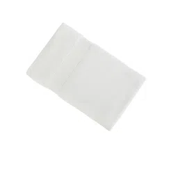Layers White Solid Pure Cotton 400 GSM Bath Towels image 3
