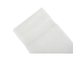 Layers White Solid Pure Cotton 400 GSM Bath Towels image 5