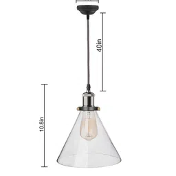 homesake Patron Transparent Glass Hanging Light image 3