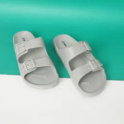 max Men Grey PU Comfort Sandals-picture-14