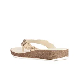 Bata Irene Embellished Open Toe Flatform Heels image 3