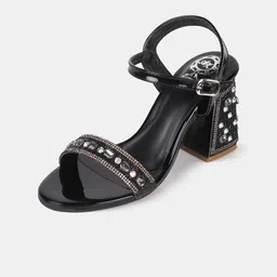 AZ Footwear Embellished Block Heels image 4