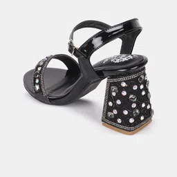 AZ Footwear Embellished Block Heels image 2