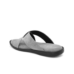 HERE&NOW Men Suede Comfort Sandals image 3