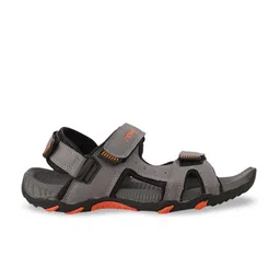 Power Men Grey Solid Sandals image 2