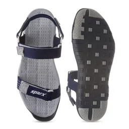 Sparx Men Blue Solid Sandals image 4