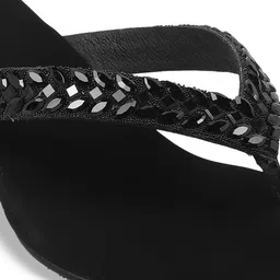 Metro Embellished Wedge Heels image 2