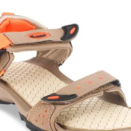 Sparx Men Camel Brown Floater Sandals image 4