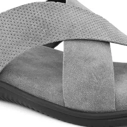 HERE&NOW Men Suede Comfort Sandals image 2
