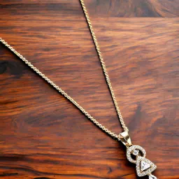 DressBerry Gold-Plated Gold-Toned & White Brass Necklace-picture-28