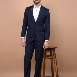 crimsoune club Men 2 Pieces Suit Solid Suit-picture-11