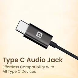 portronics Conch Sigma C in Ear Type C Wired Earphones,in Line HD Mic,14.2mm Driver Wired Headset image 4