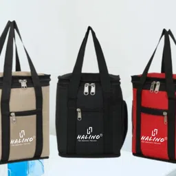 halino SUPER QUALITY REGULAR SIZE COMBO PACK OF 3 LUCH BAG TIFFIN BAG Waterproof Lunch Bag-picture-28