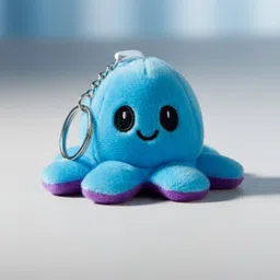 panther Octopus Plus Keychain Soft Cute Febric Toy Keyring - 70 mm-picture-24