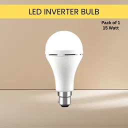 guggu 15W Rechargeable Emergency Inverter LED Bulb, Upto 4 Hours Battery For HomeY414 4 hrs Bulb Emergency Light-picture-48
